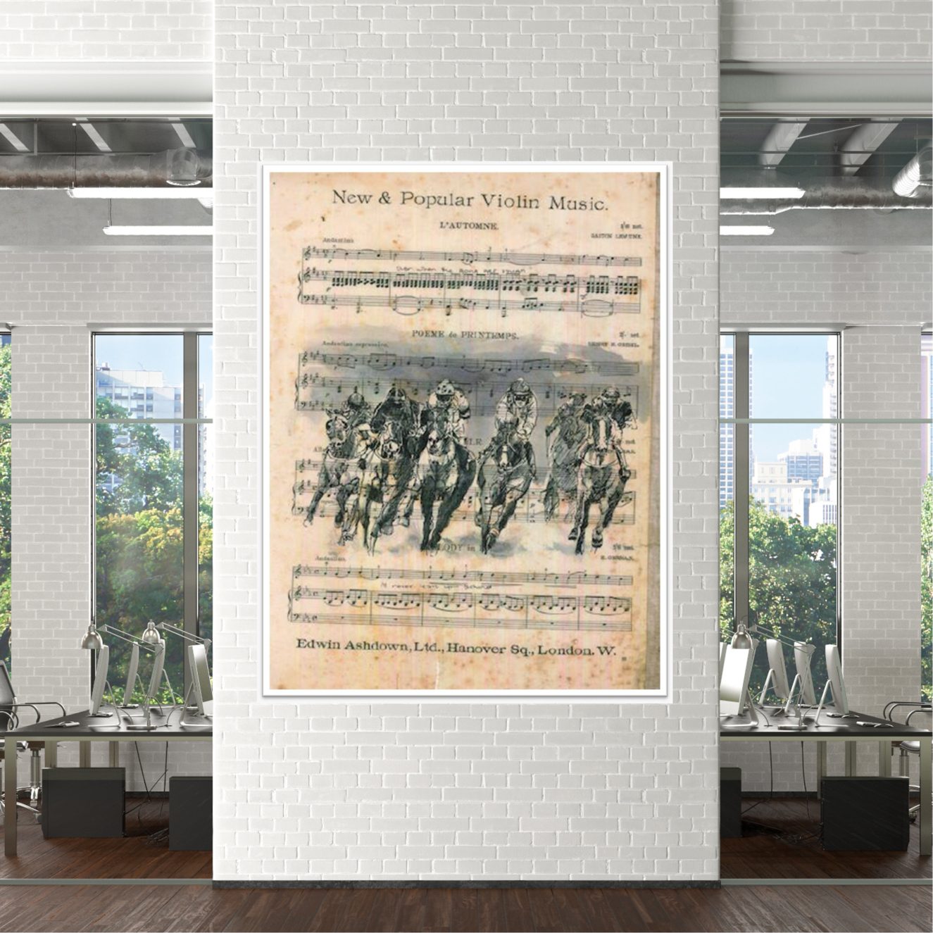 feel them come round the corner as you're on the rail